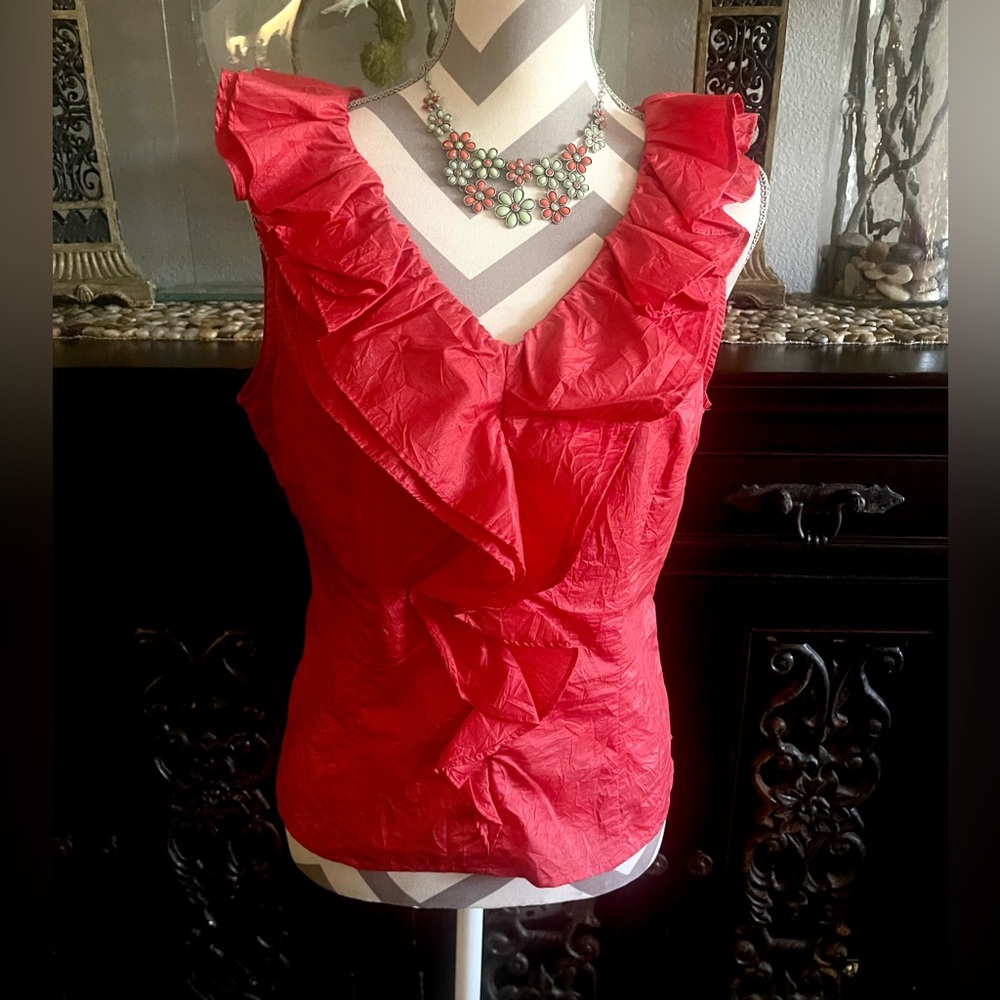 KELLY DIANE DRESSY RUFFLED TOPS